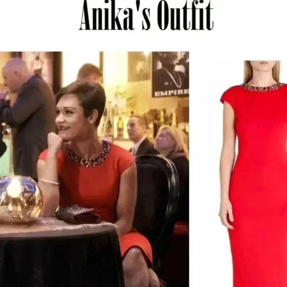 COPY - Ted Baker red dress - Picture 1 of 9